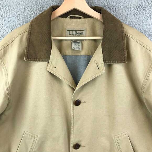 L.L. Bean Men's Field Barn Chore Hunting Jacket size L Tall - Picture 3 of 16